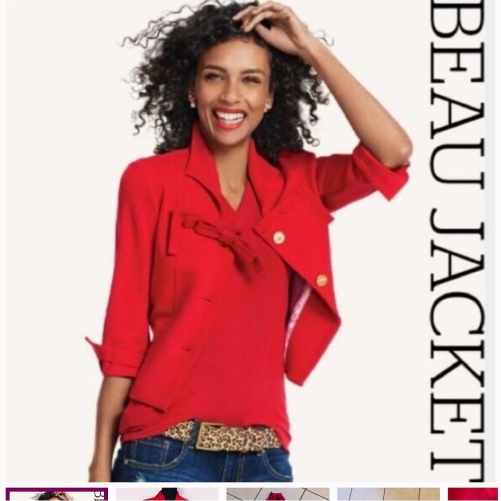 Red Beau Jacket